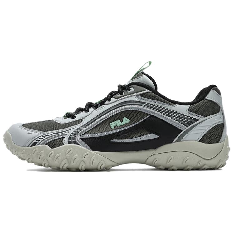 FILA PEBBLE Low Top Casual Running Shoes Men's Gray