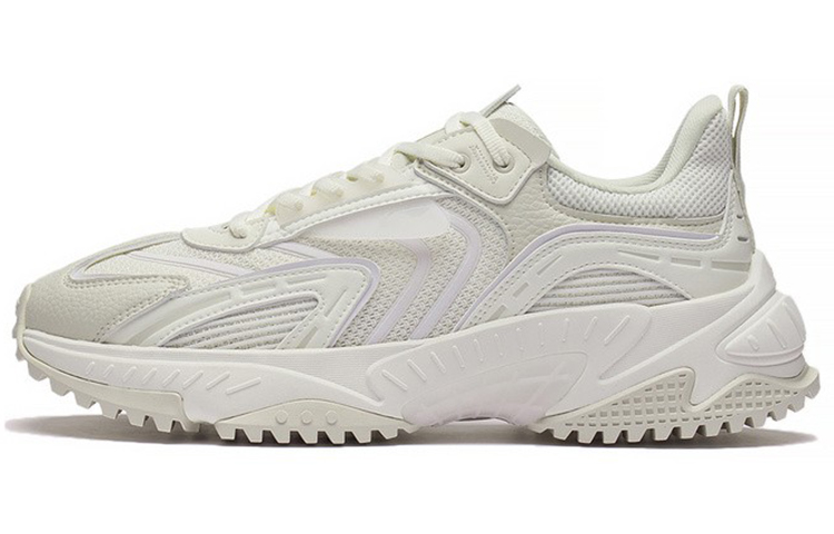 LiNing Xingji Shock Absorbers Rebound Low Top Sports Casual Shoes Men's White
