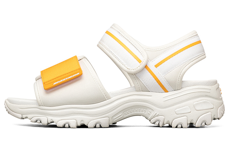 Skechers D'Lites 1.0 'White Yellow' Women's