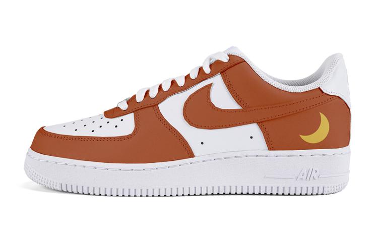 Nike Air Force 1 Skateboard Shoes Men Low-Top Umber