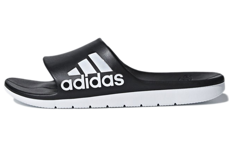Adidas Aqualette Cloudfoam Slippers 'Black White'