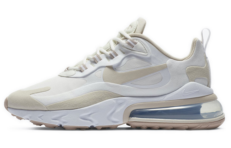 Nike Air Max 270 React Summit White Orewood Brown Women's