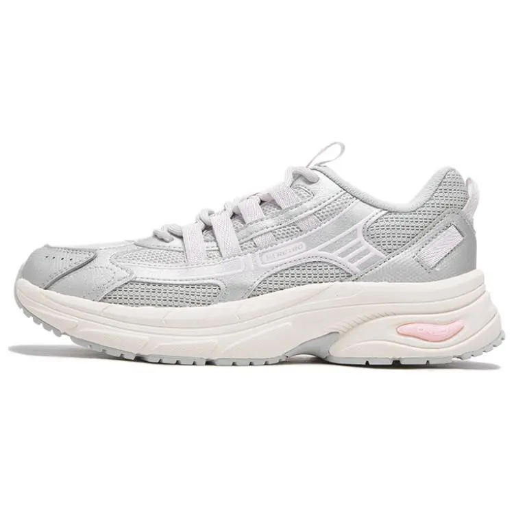 361° Life Collection Anti Slip Wear Resistant Low Top Casual Shoes Women's Silver Gray