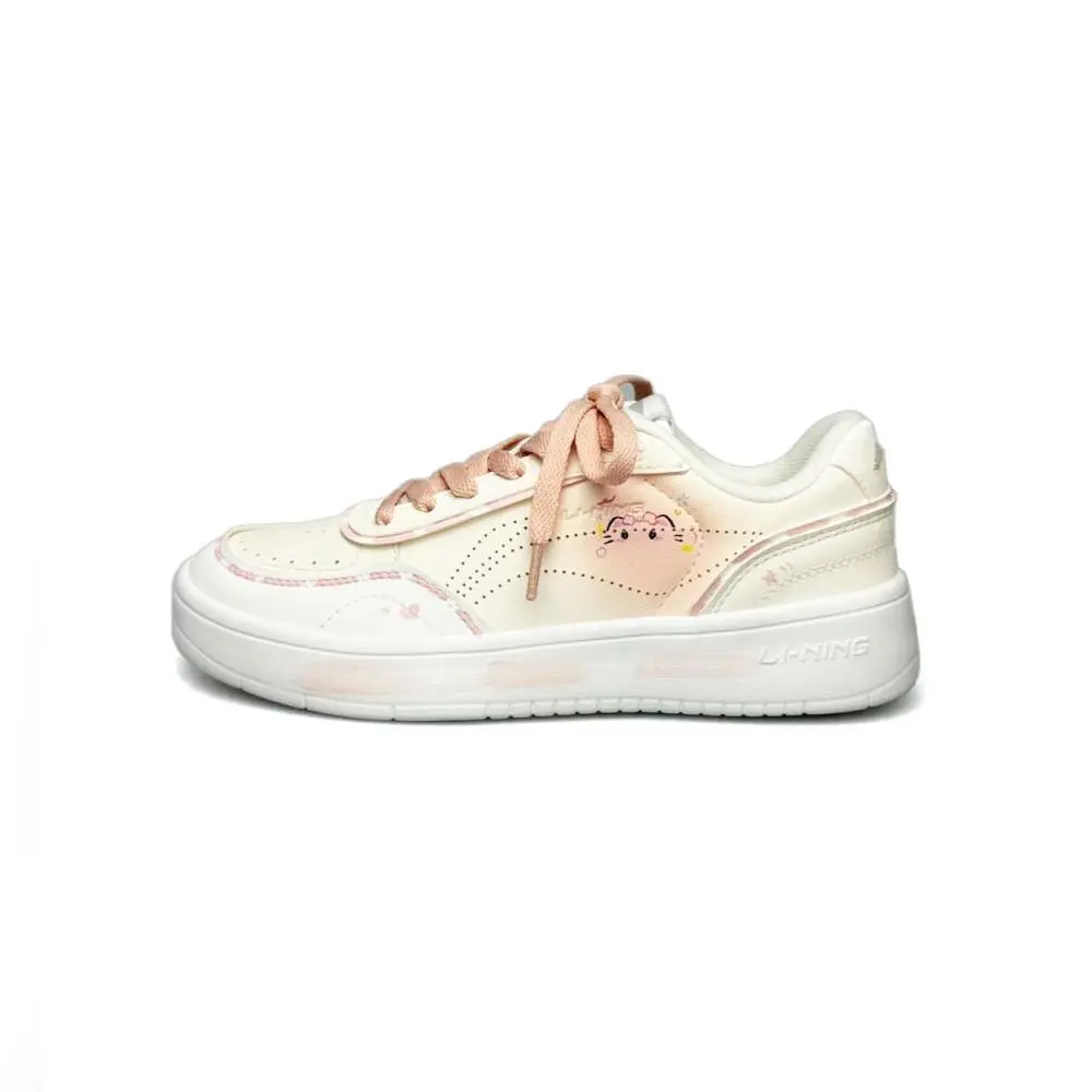 LiNing Su Coverage Cushioning Low top Skateboard Shoes Women's Orange