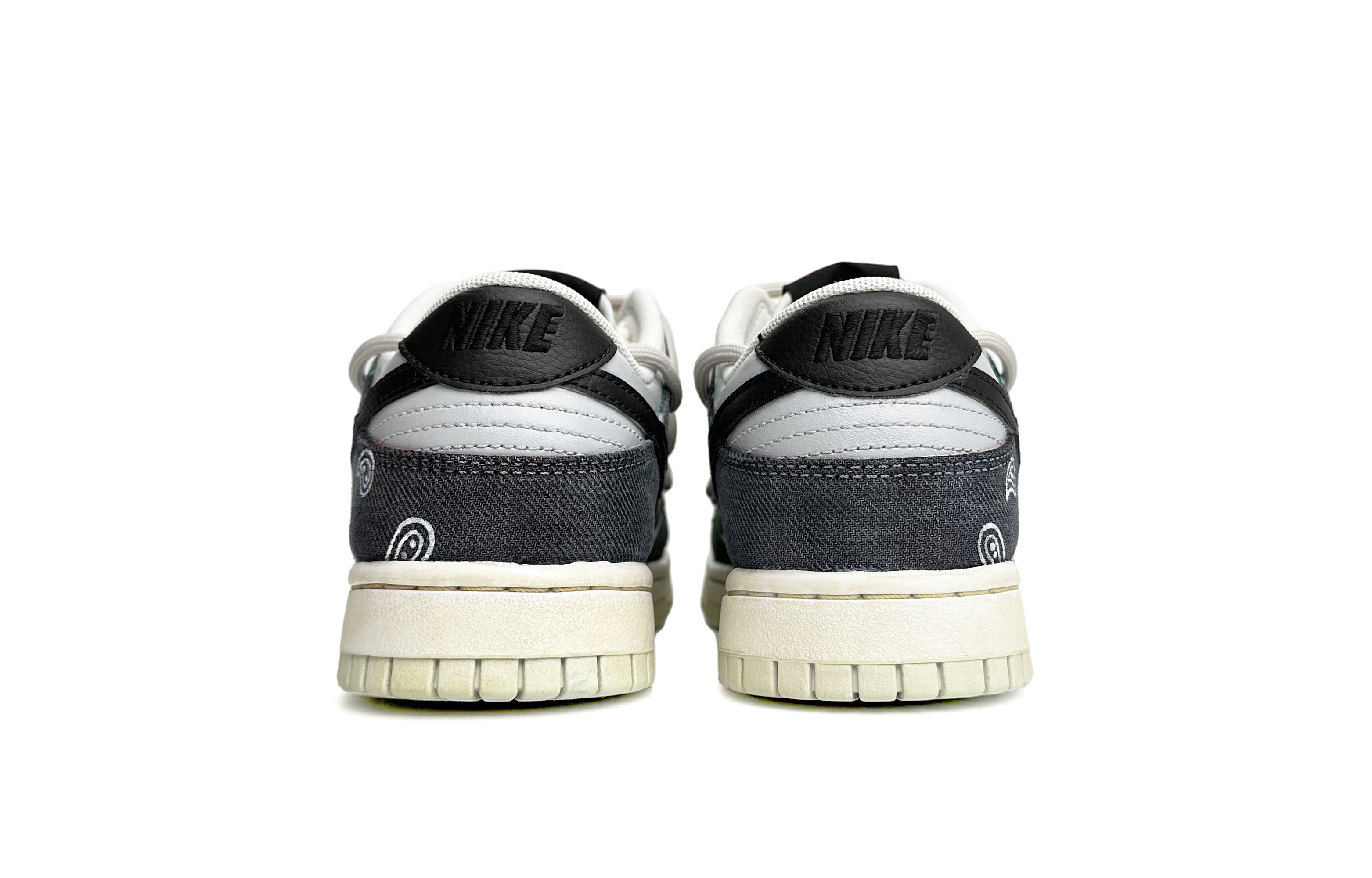 Nike Dunk Low Retro 'Plaid' Low-Top Skateboard Shoes Men's Black White купить в интернет-магазине Yoocart с быстрой доставкой по России.