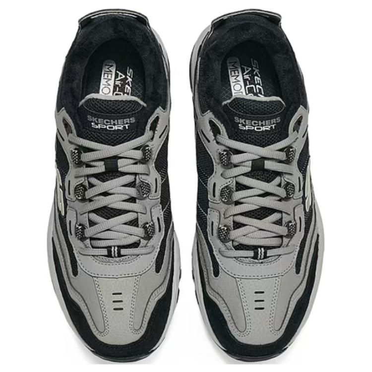 Skechers OUTDOOR MENS Low Top Outdoor Shoes Men's Gray Black