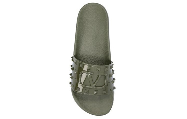 Valentino Garavani VLogo Rockstud Open Toe Sandals
