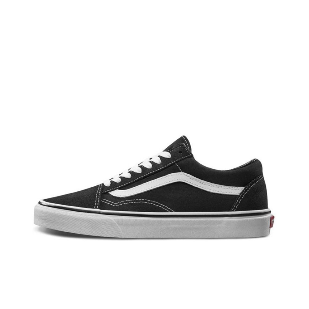 Vans Ward Anti Slip Wear Resistant Low Top Skateboard Shoes Unisex Black Blue