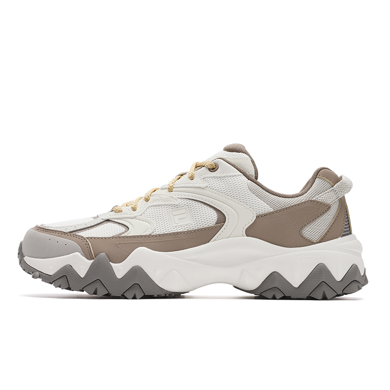FILA OAKMONT 2S Ouke Starry 2S Low Top Chunky Sneakers Men's White Brown