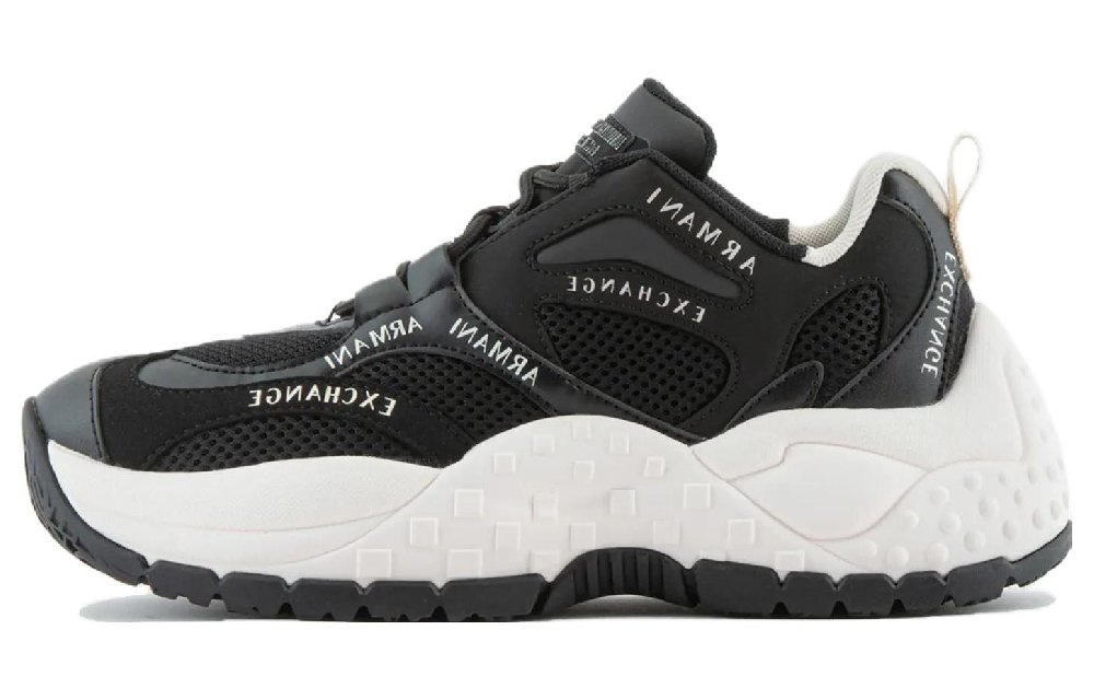 ARMANI EXCHANGEAE Cushioning Low Top Casual Shoes Women's Black