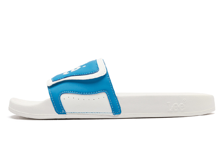 Lee MD Slip Resistant Slide Slippers Unisex Blue