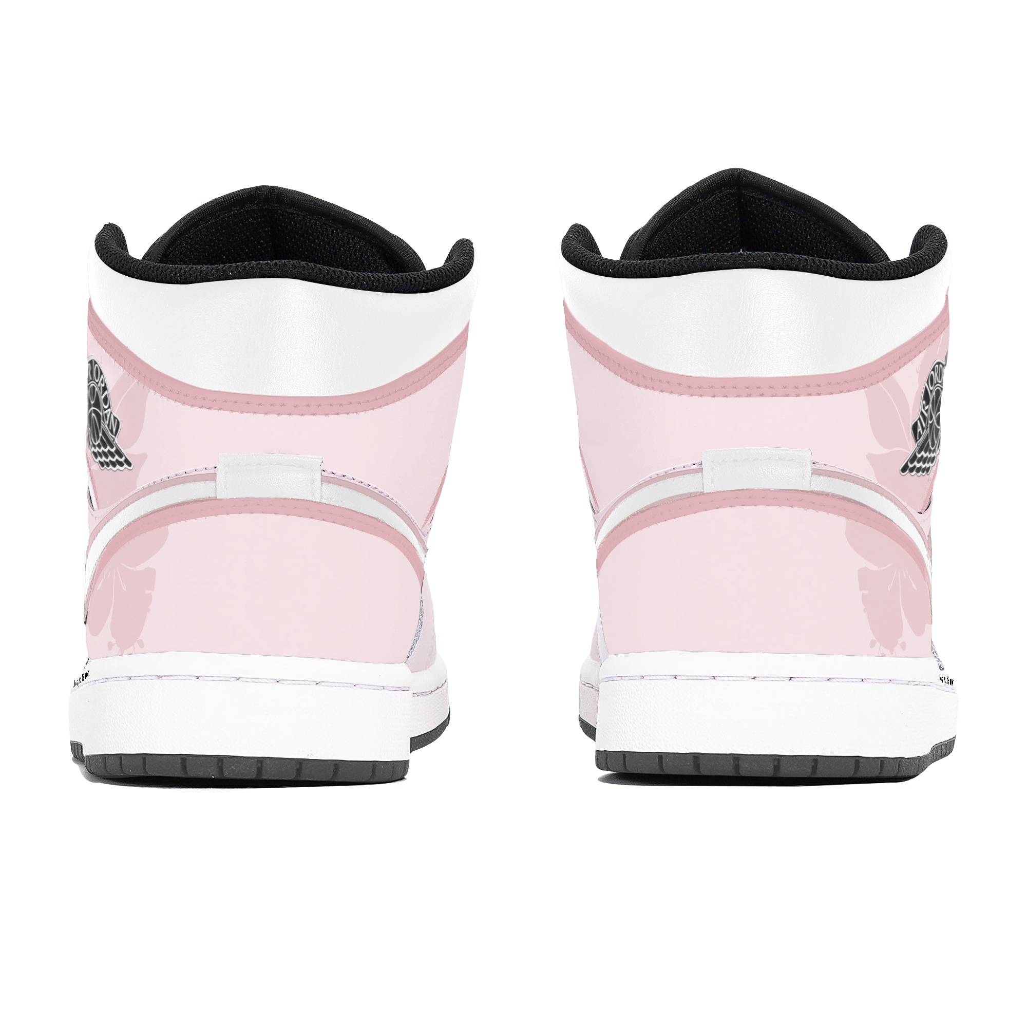 Jordan Air Jordan 1 Joy Lemon Abrasion-Resistant Mid-Top Vintage Basketball Shoes Unisex White Pink купить в интернет-магазине Yoocart с быстрой доставкой по России.