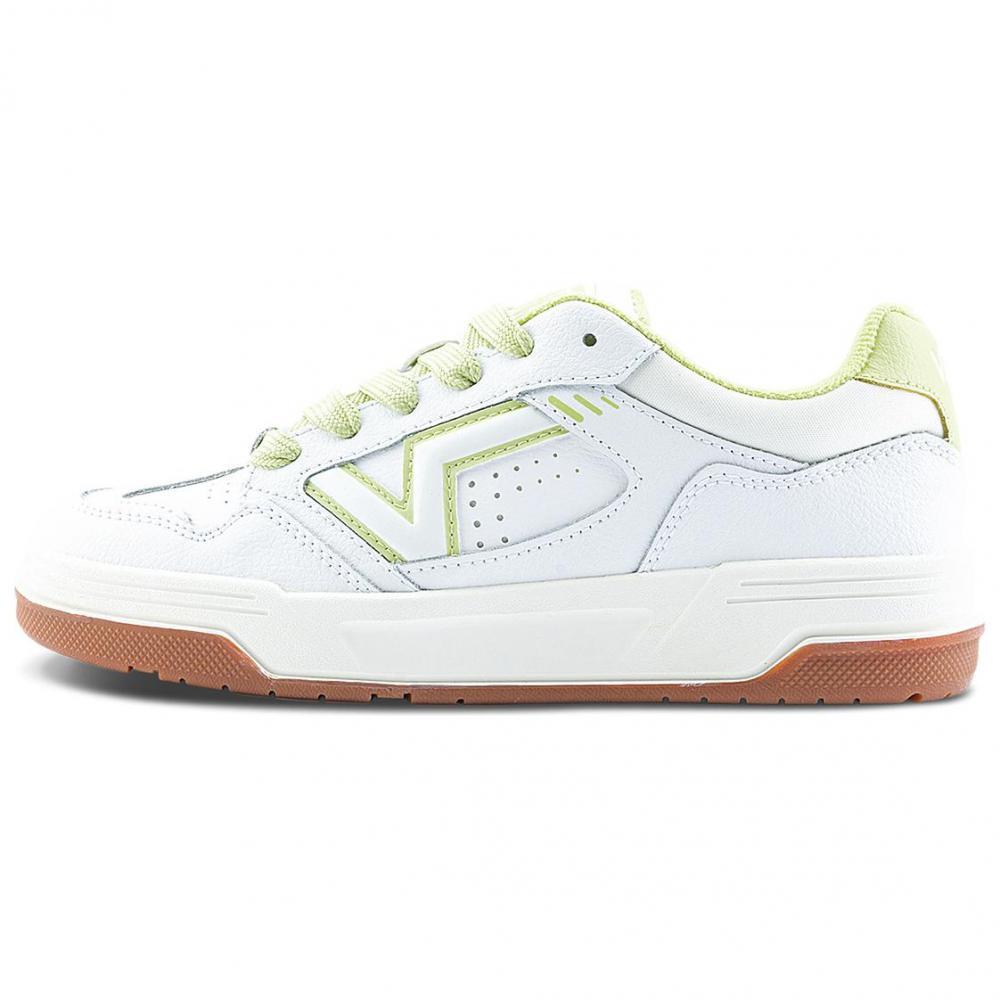Upland Vans 'Vintage Leather Lime'