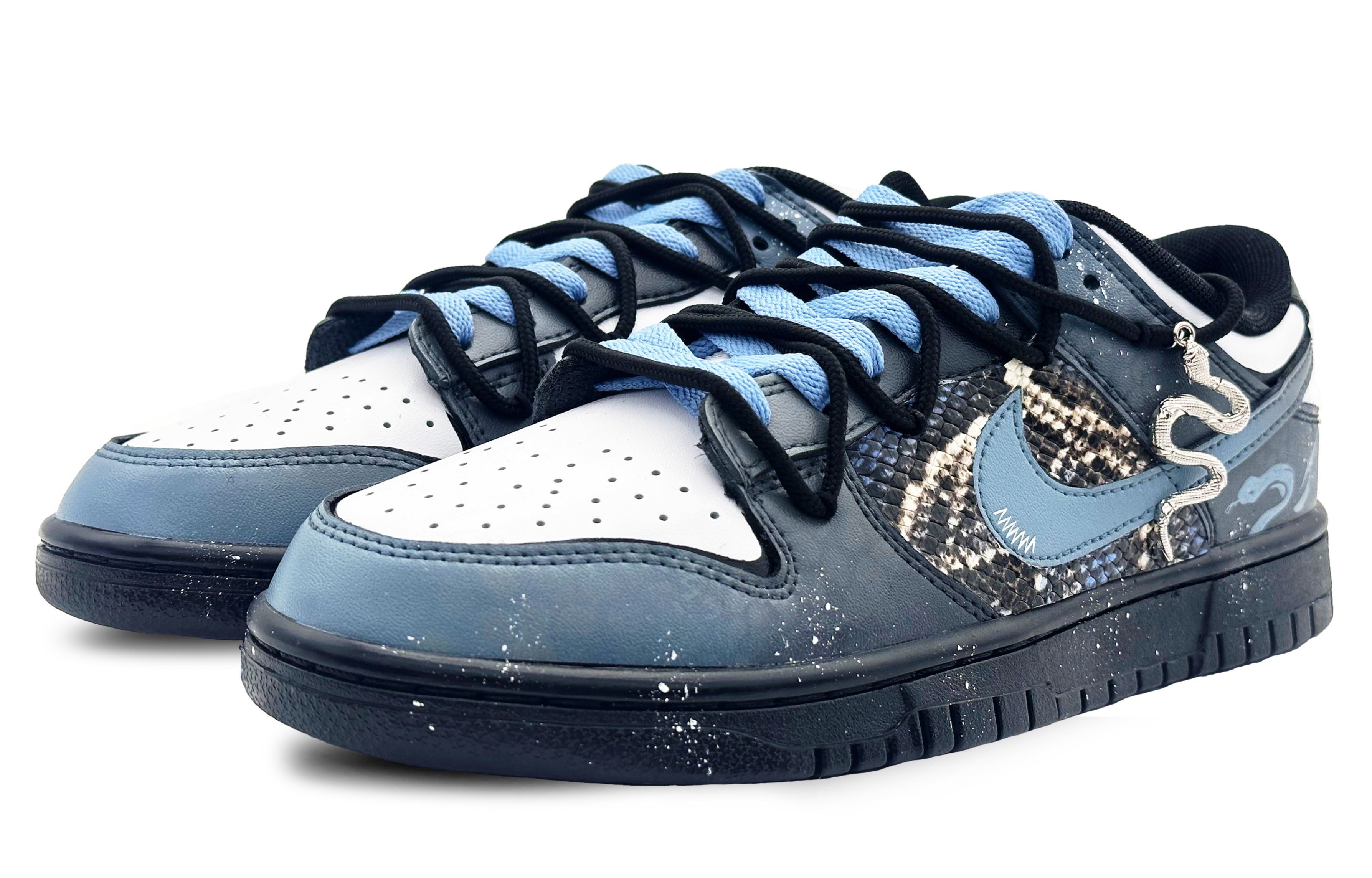 Nike Dunk Slip Resistant Abrasion Resistant Low top Skateboard Shoes Unisex Blue купить в интернет-магазине Yoocart с быстрой доставкой по России.