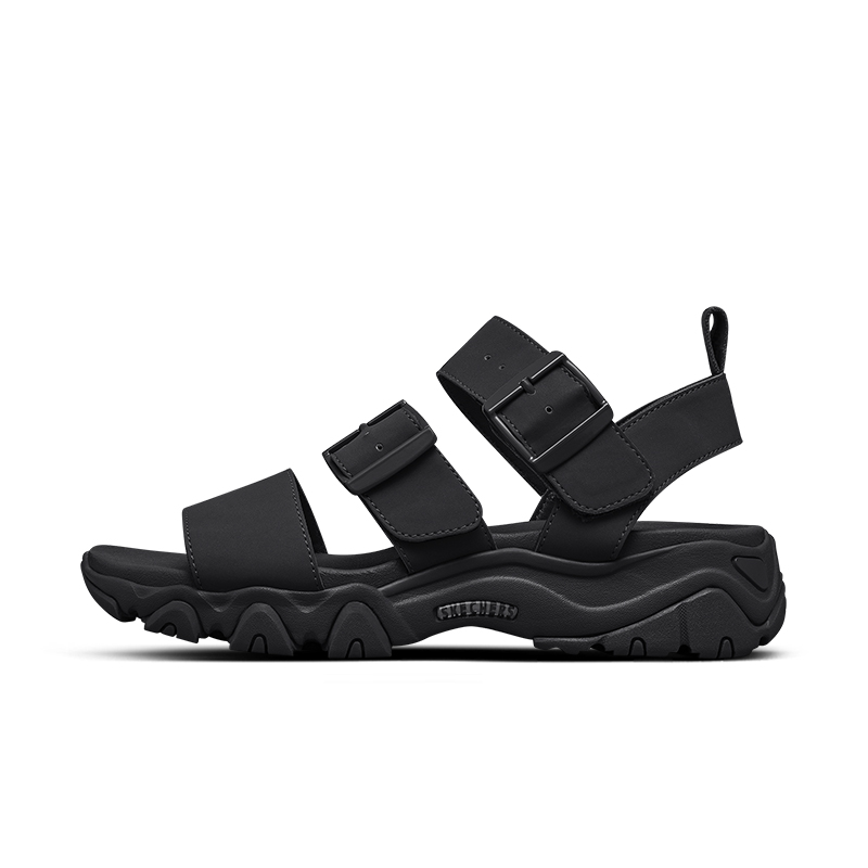 Skechers One Strap Sandals Women's Black