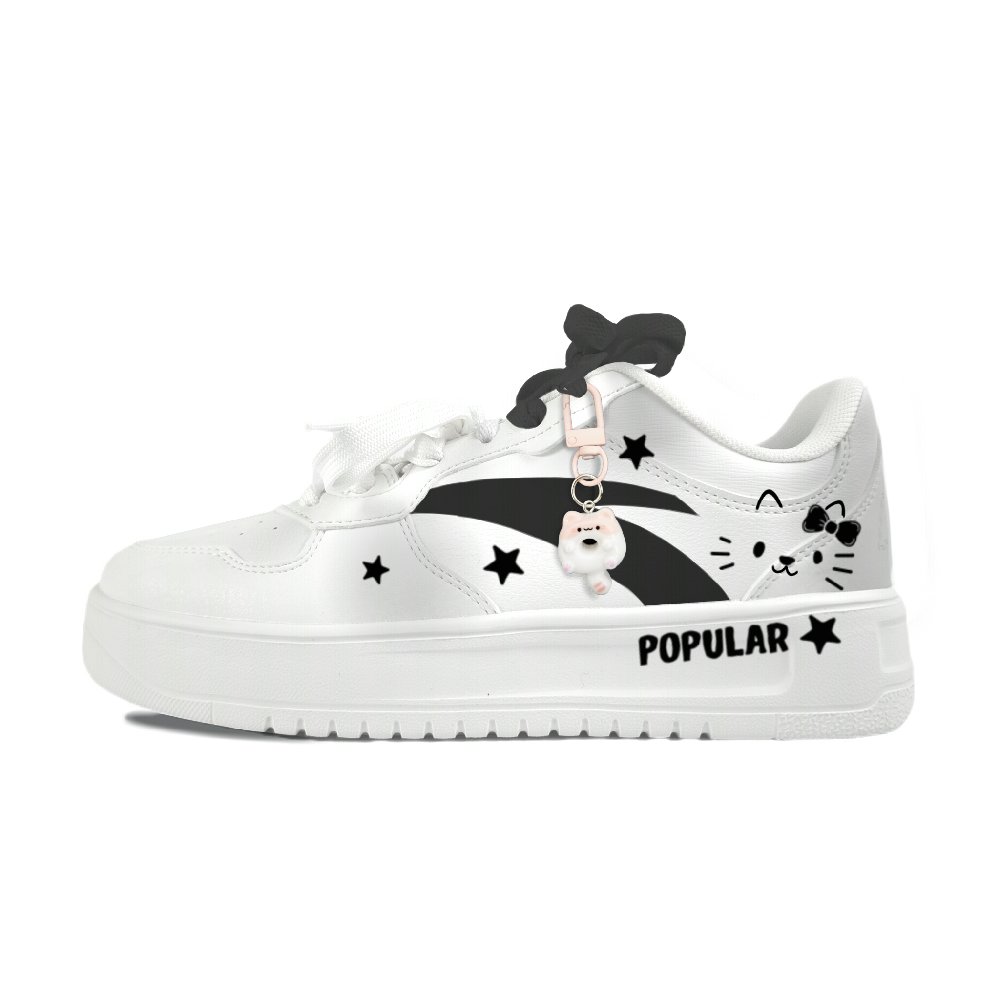 Anta Relaxed Abrasion Resistant Slip Resistant Low top Skateboard Shoes Unisex White