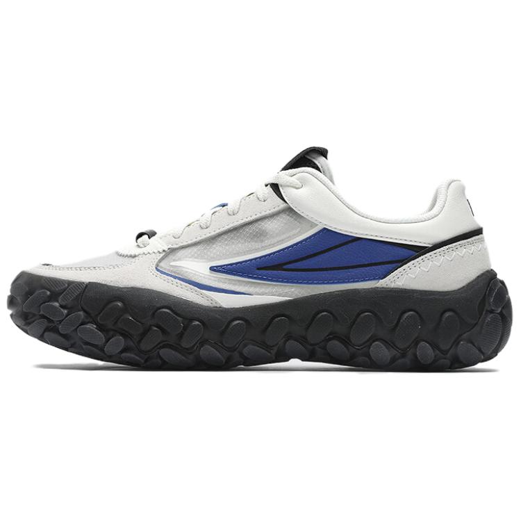 FILA Gara Low Top Casual City Commute Running Shoes Men's White Blue
