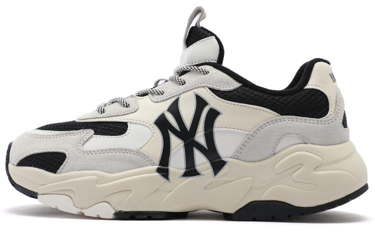 MLB Big Ball Chunky Cushioning Height Increasing Low-Top Chunky Sneakers Unisex Black