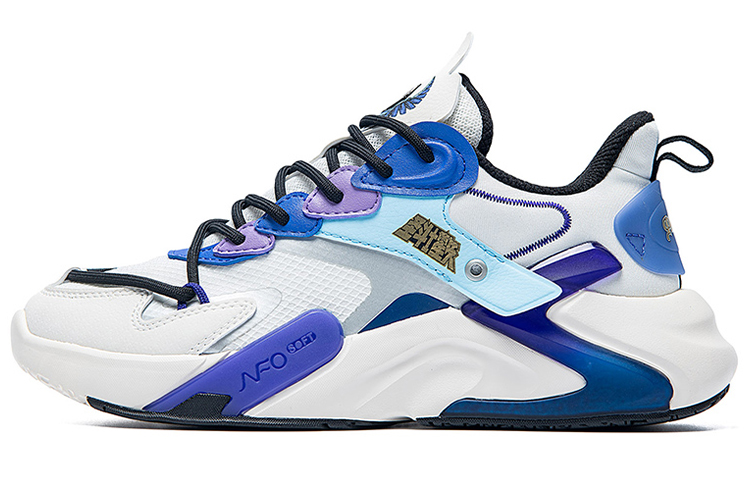 361° Vast Casual Shoes Women's Low-Top White Blue