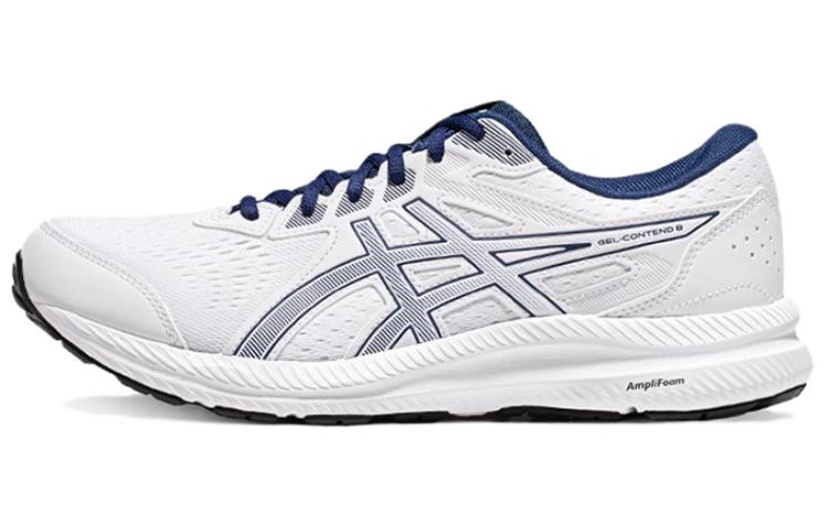 Asics Gel Contend 8 White Blue Expanse