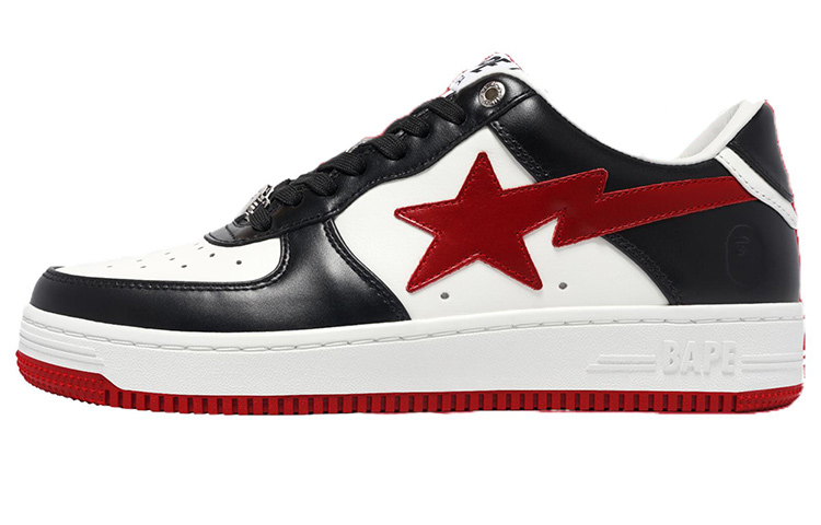 BAPE A BATHING APE Bape Sta #3 M2 White Black Red