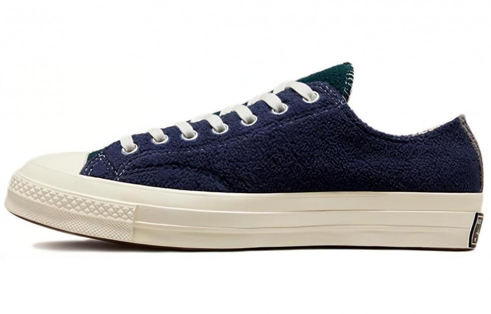 Converse Chuck Taylor All Star 70 Ox Renew Upcycled Fleece Black Blue Green