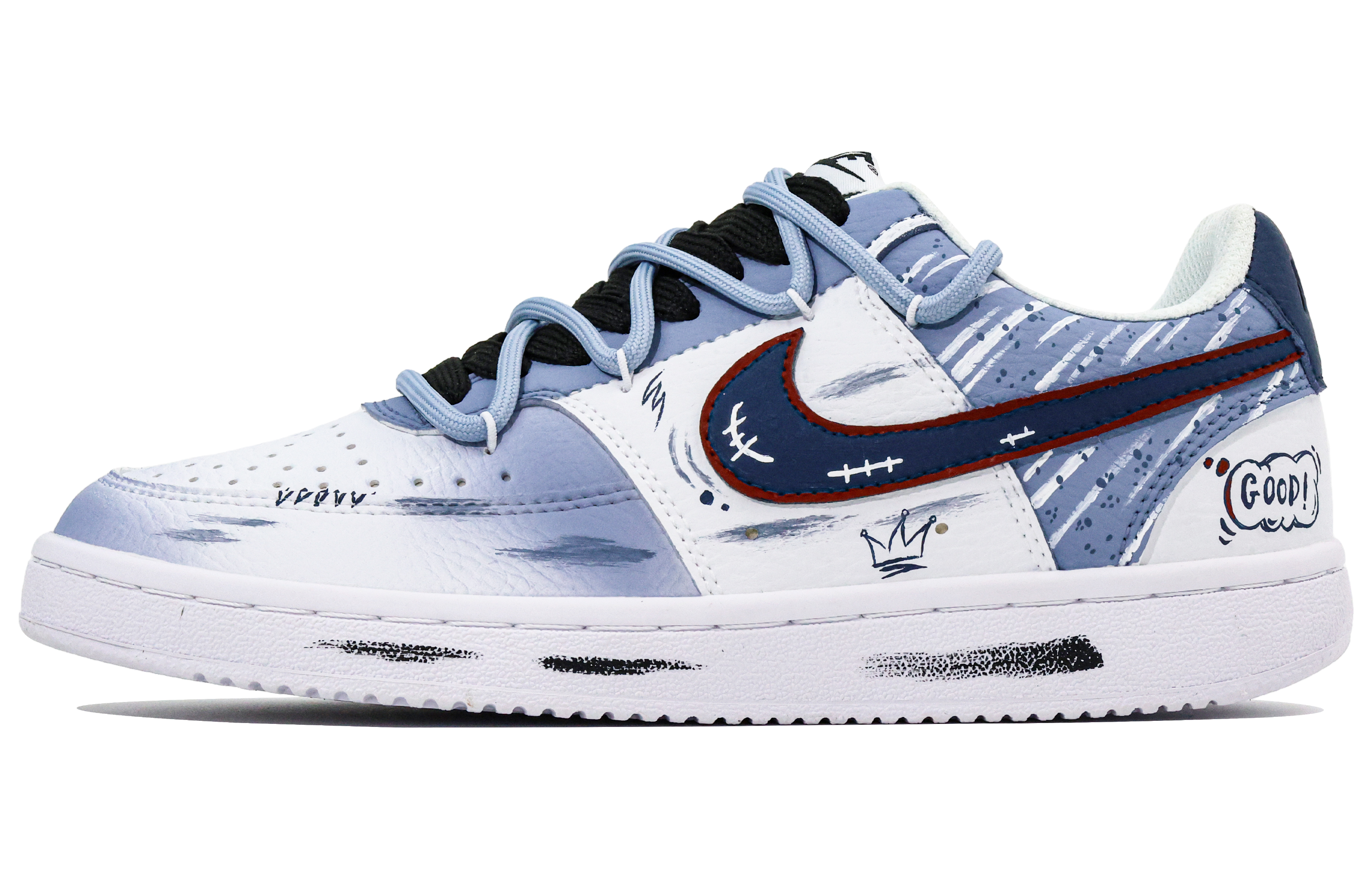 Nike Court Vision Brook Cushioning Low top Skateboard Shoes Women's