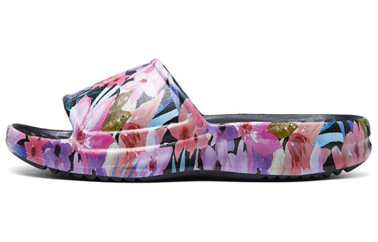 Skechers Foamies Rubber Sole Slide Slippers Women's Black Multicolor