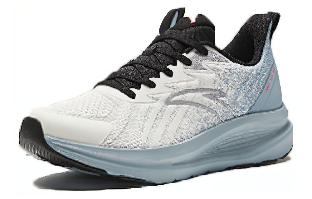 Anta Cloud Journey Cushioning Wear Resistant Low Top Casual Running Shoes Men's Gray