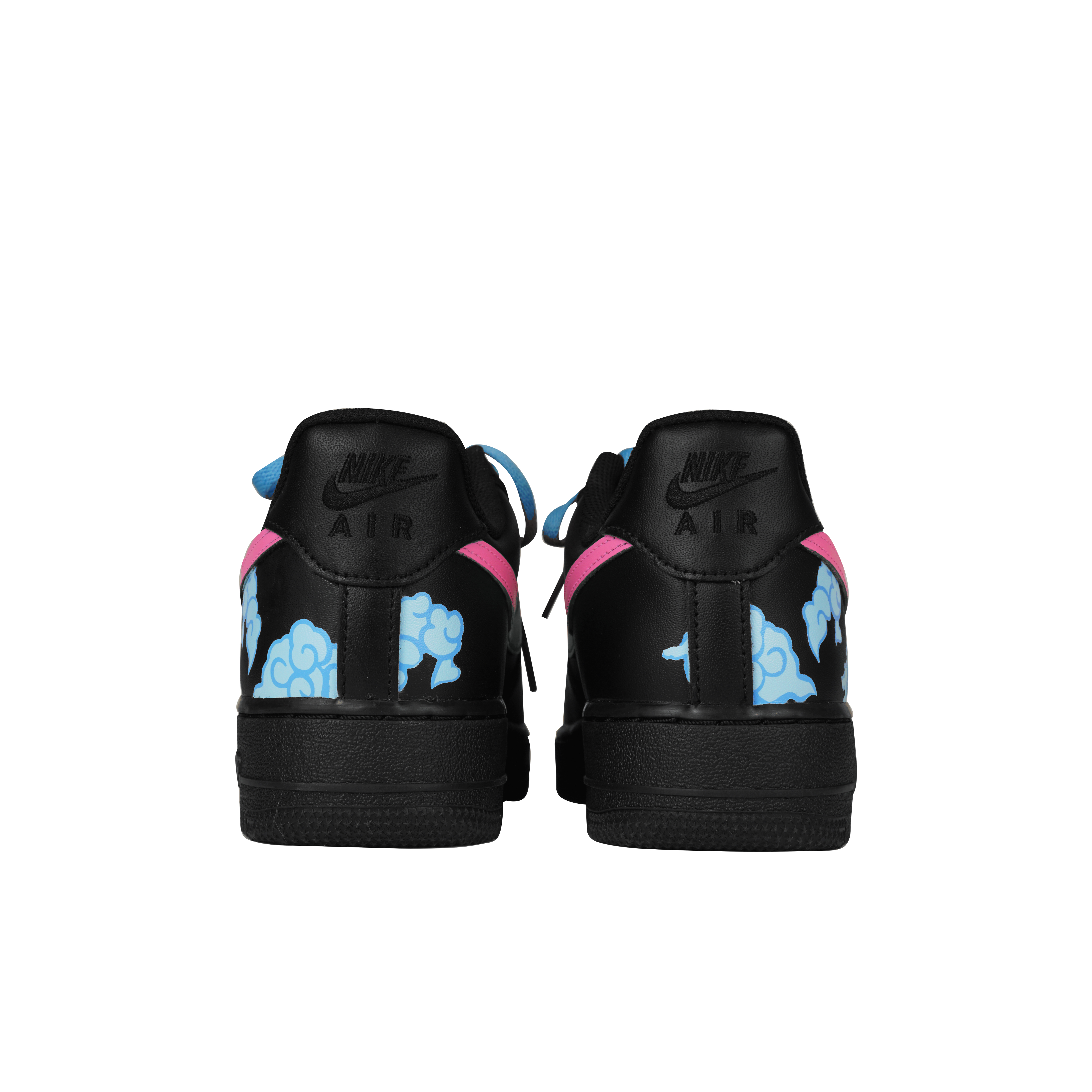 Nike Air Force 1 Skateboard Shoes Women's Low-Top Black Blue Pink купить в интернет-магазине Yoocart с быстрой доставкой по России.