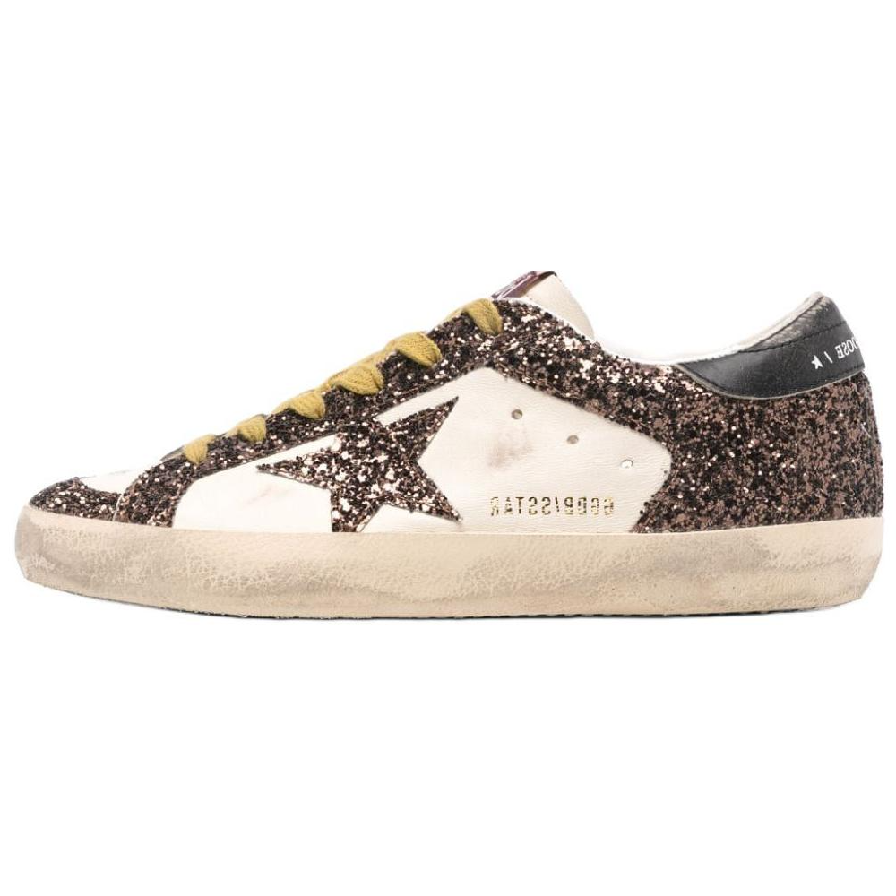 Golden Goose Superstar Low-Top Skateboard Shoes Women's Brown