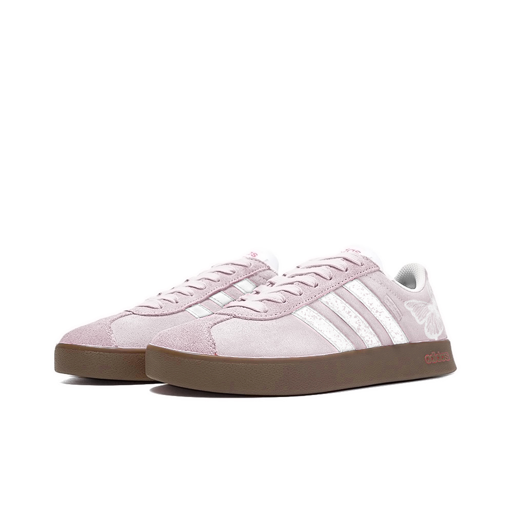 Adidas Neo Anti-Slip Wear-Resistant Low-Top Skateboard Shoes Unisex Pink White купить в интернет-магазине Yoocart с быстрой доставкой по России.