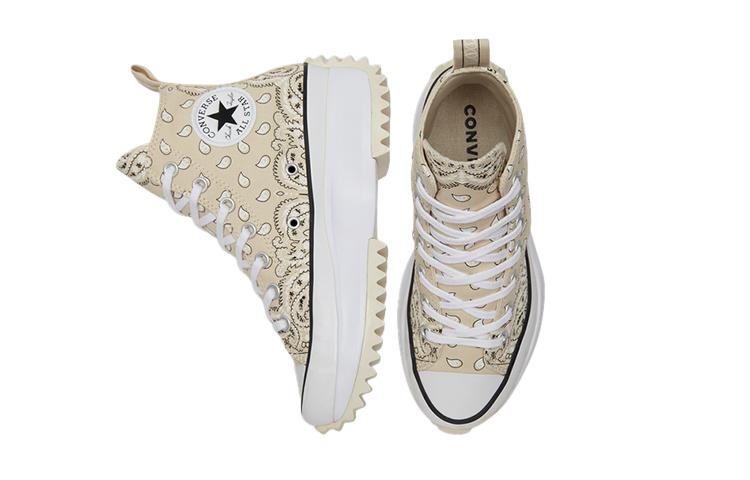 Converse Run Star Hike Hi Paisley Beige Women's купить в интернет-магазине Yoocart с быстрой доставкой по России.