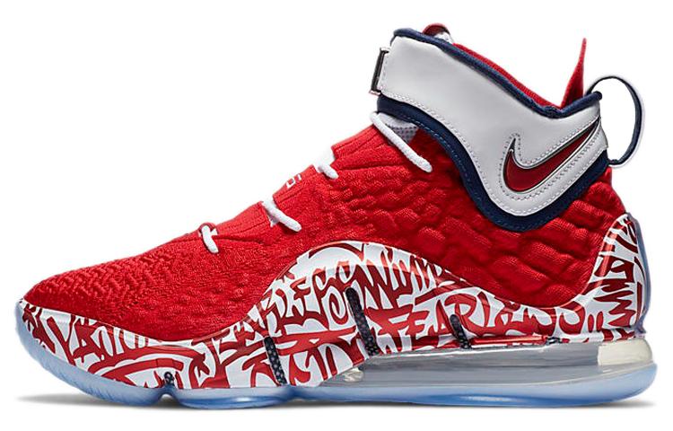 Nike LeBron 17 'LeBron 4 Red Graffiti'