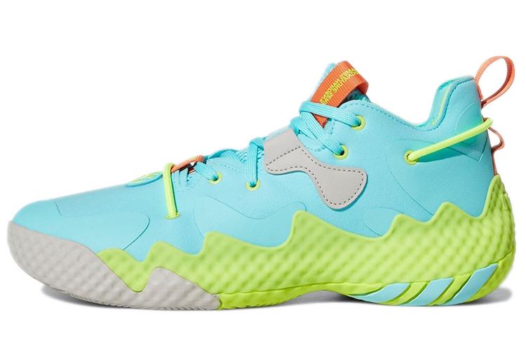 Adidas Harden Vol. 6 Pulse Aqua Solar Yellow