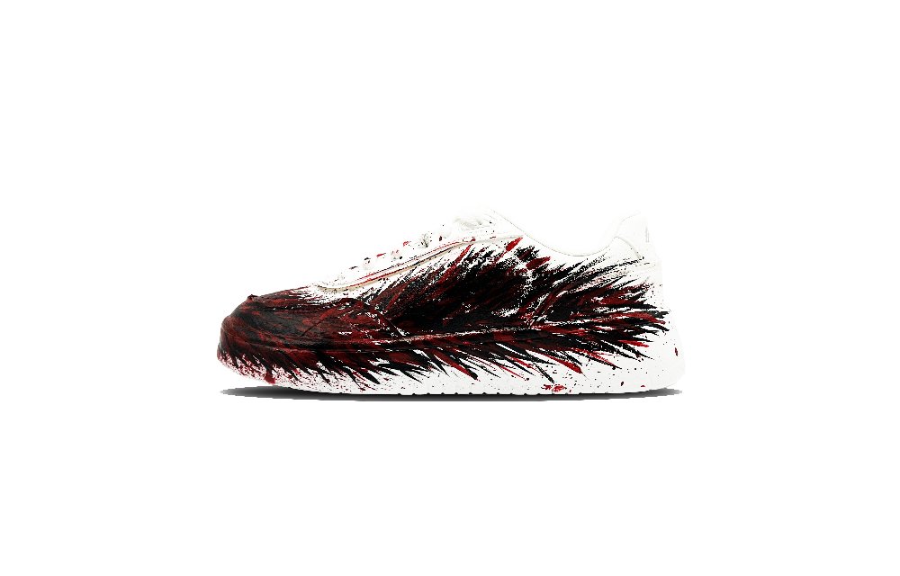LiNing Su Balanced Lightweight Low Top Skateboard Shoes Women's White Black Red