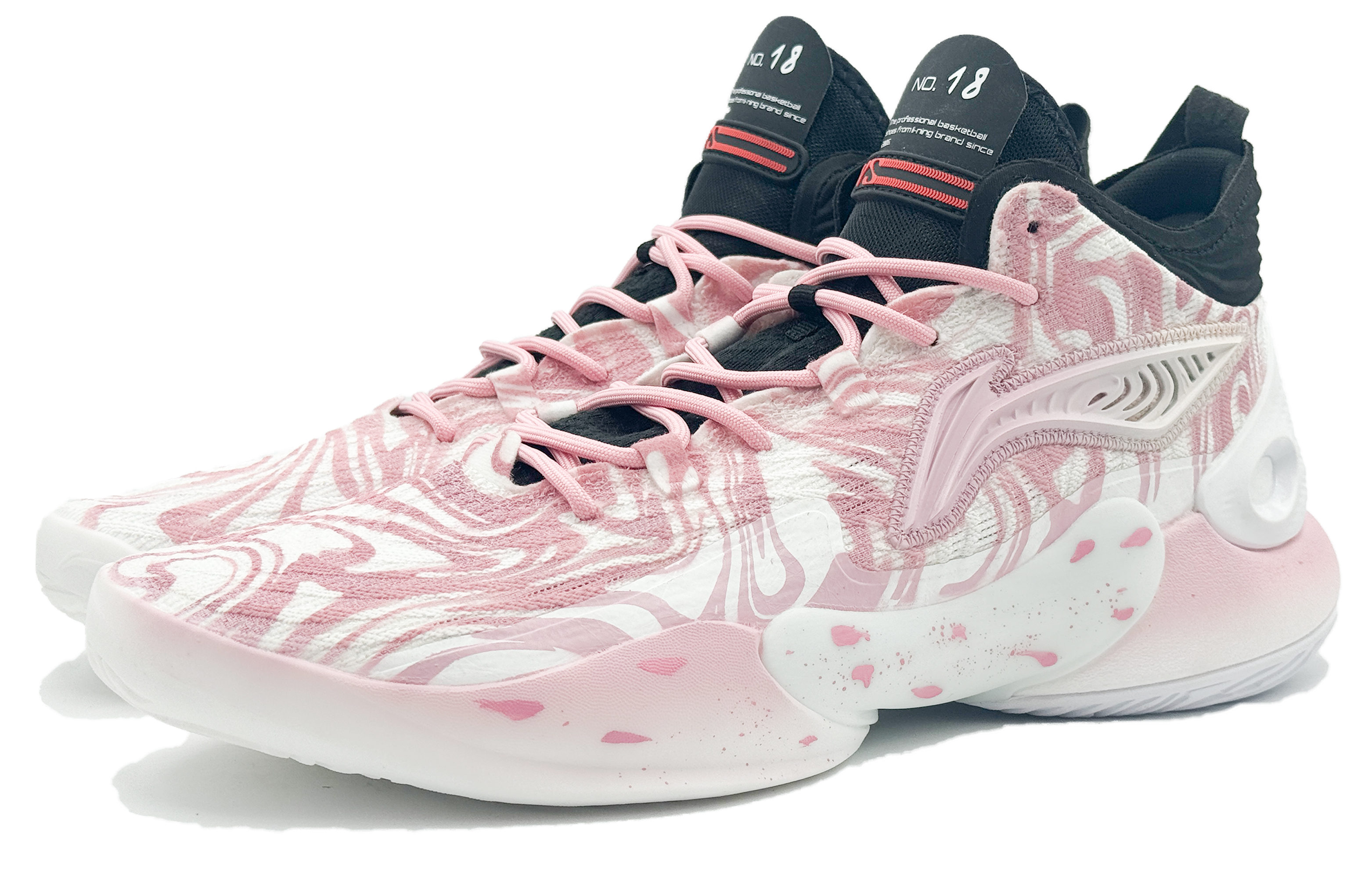 LiNing YuShuai 18 Mid top Basketball Shoes Men's Pink купить в интернет-магазине Yoocart с быстрой доставкой по России.
