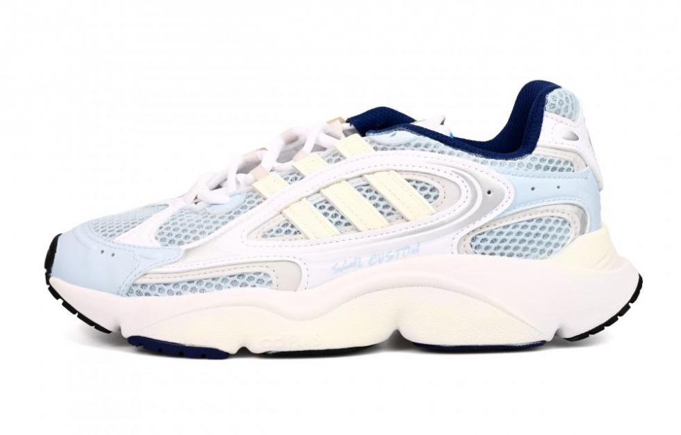Adidas Originals Ozmillen Breathable Coverage Low Top Running Shoes Unisex Light Blue