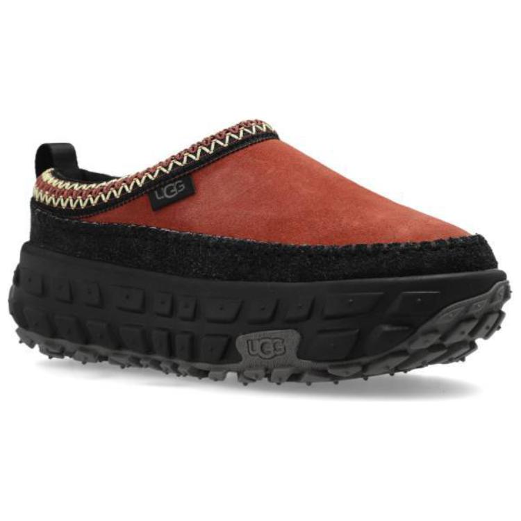 UGG Anti Slip Wear Resistant Low Top Casual Shoes Women's Red Black