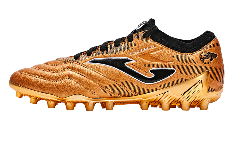 Joma MG Rubber Short Studs Anti Slip Wear Resistant Soccer Shoes Men's Gold