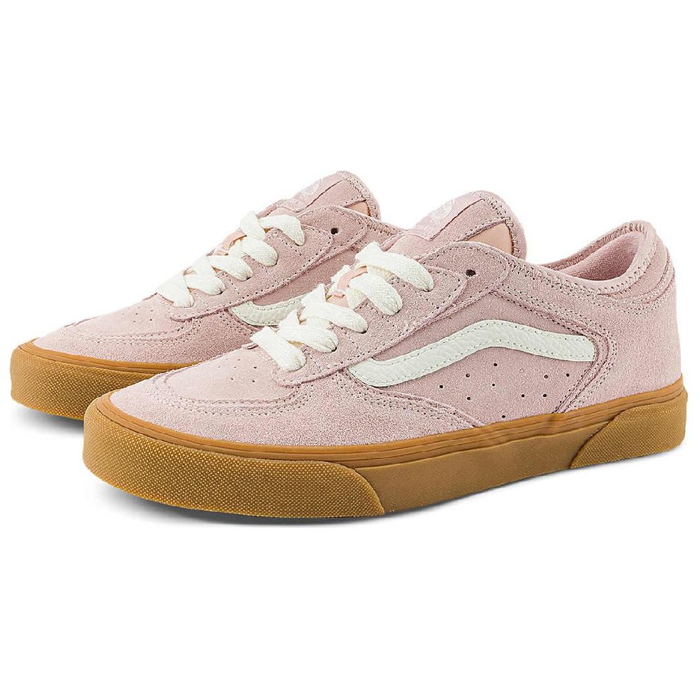 Vans Rowley Low Top Skateboard Shoes Unisex Light Pink
