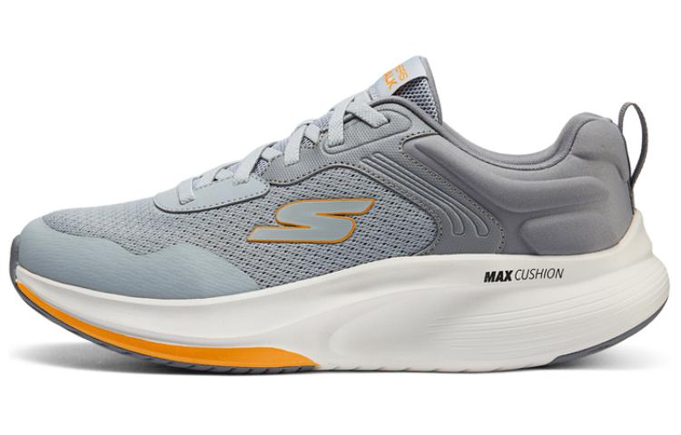 Skechers Low Top Running Shoes Men's Light Gray