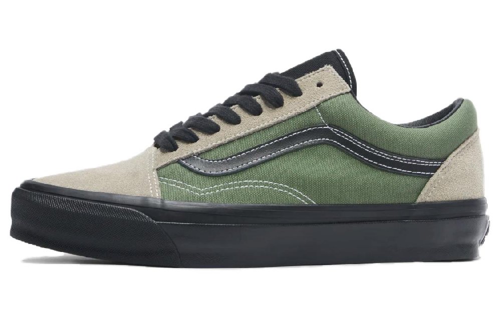 Vans Premium Old Skool 36 'Aluminum Grey Olive Green'