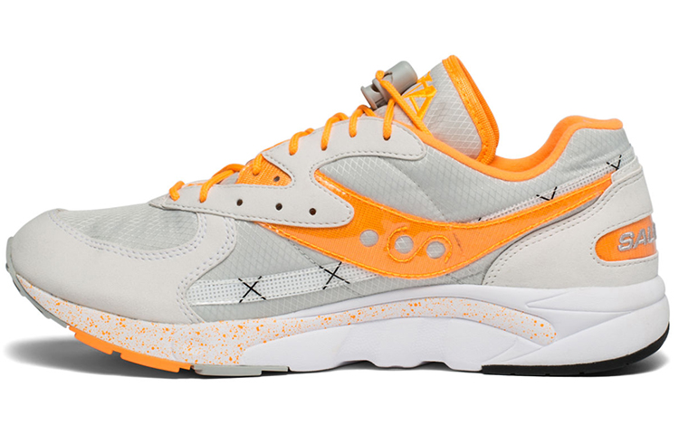 saucony Aya 'White Orange Glow'