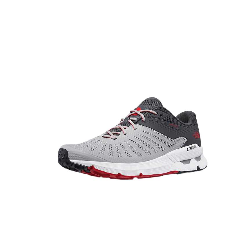 THE NORTH FACE Shock Absorbers Low Top Running Shoes Men's Gray