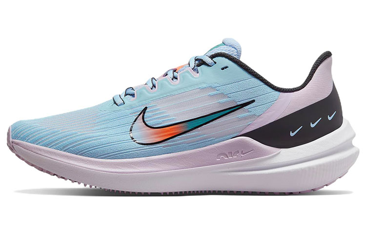Nike Air Winflo 9 Light Marine Blue Doll Pink Women's