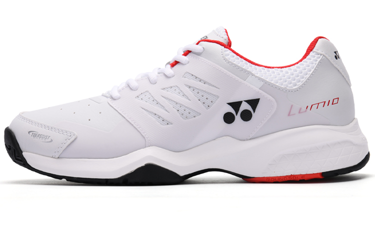 YONEX Tennis Shoes Unisex Low-Top White Red