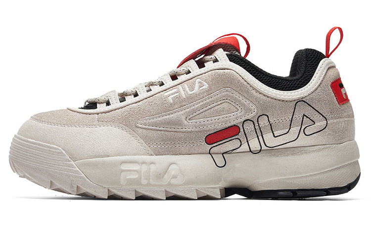 FILA FUSION Disruptor 2 Disruptor 2 Low Top Chunky Sneakers Women's White Silver