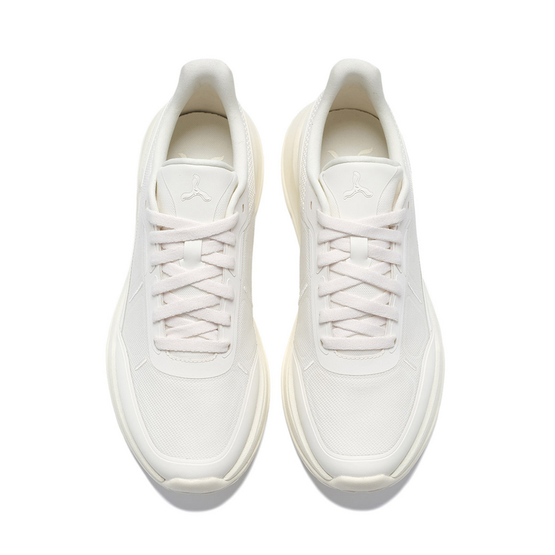 LI NING 1990 Commuter Series Diligently Pursue Low Top Casual Shoes Men's Ecru