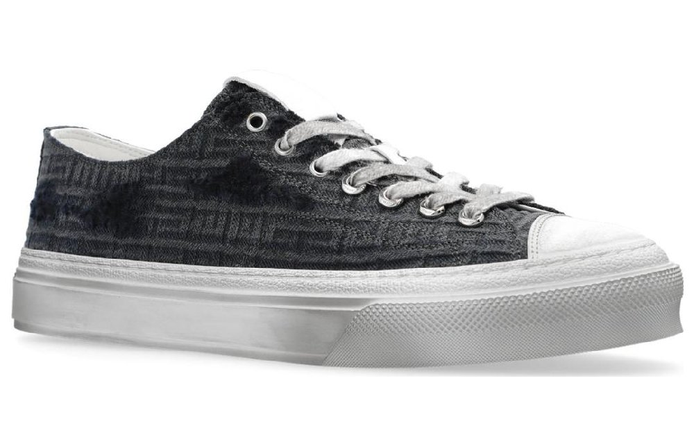 GIVENCHY City Low Top Skateboard Shoes Men's Charcoal